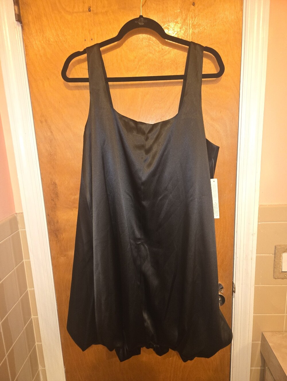 NWT Hutch Sleeveless Pleated Bubble Hem Mini Dress - Picture 6 of 7